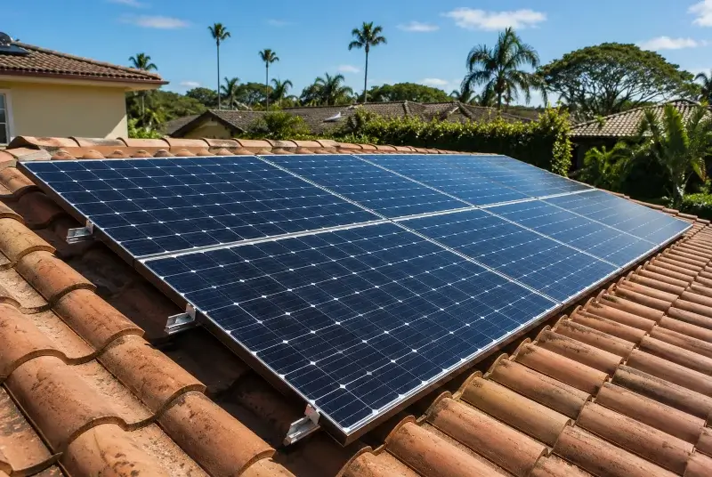 Installation de panneaux solaires à Giez